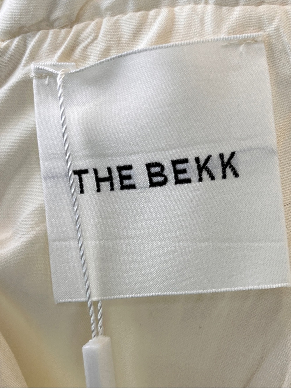 NEW The Bekk Eliana Sleeveless Scarf Dress in Oat Fit and Flare  Style Sz L NWT - Picture 13 of 16